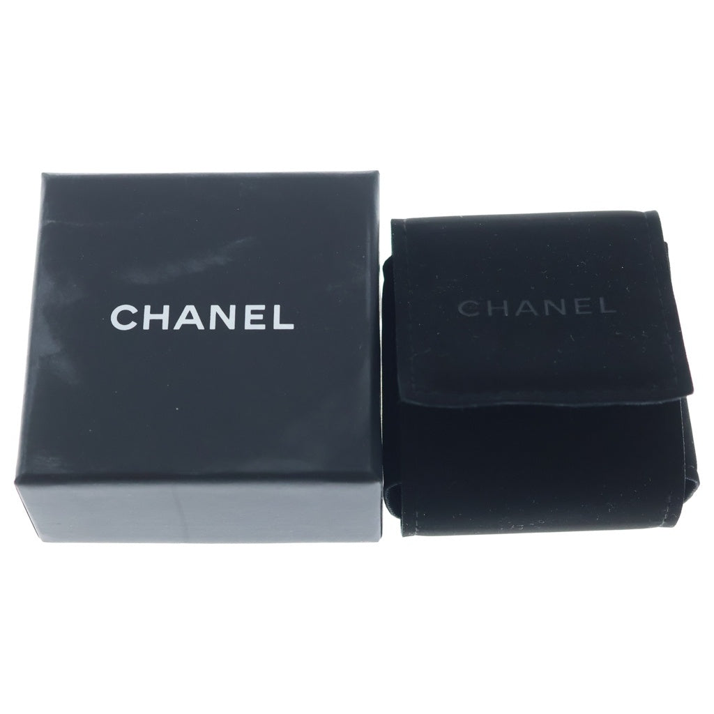 CHANEL(シャネル) ココマーク カメリアモチーフ ピアス メタル シルバー 豆あり P24B レディース