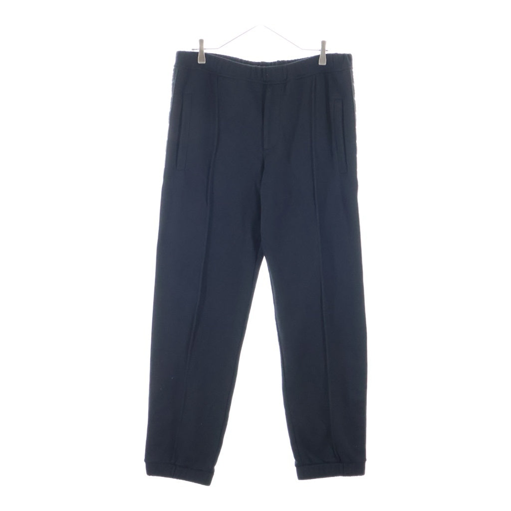 FENDI(フェンディ) 21AW ズッカ柄 イージートラックパンツ ブラック コットン×ウール×シルク 12CPF-21-3005