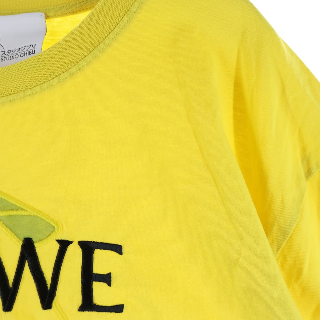 LOEWE(ロエベ) スタジオジブリ 千と千尋の神隠し オオトリ様 Tシャツ 半袖 コットン イエロー S928Y22J03
