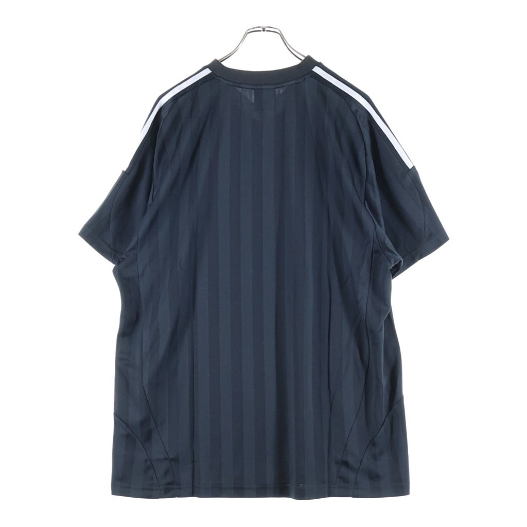 BALENCIAGA(バレンシアガ) adidas アディダス オーバーサイズ Tシャツ 半袖 サッカー Vネック ポリエステル 723663