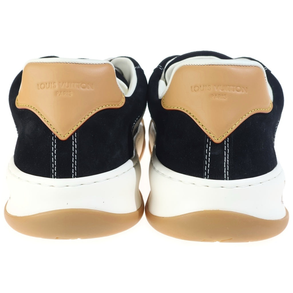 LOUIS VUITTON(ルイヴィトン) LV ティルテッド スエードローカットスニーカー ブラック 1AJ741
