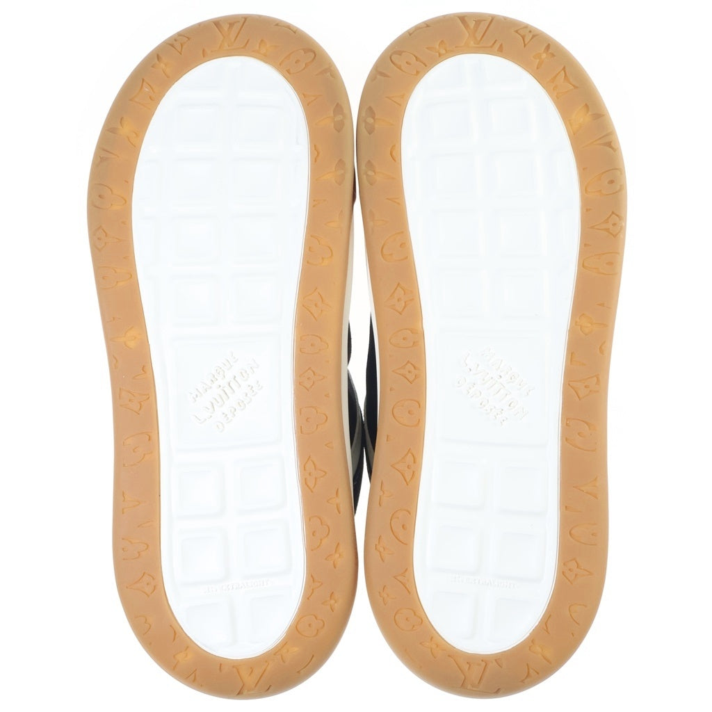 LOUIS VUITTON(ルイヴィトン) LV ティルテッド スエードローカットスニーカー ブラック 1AJ741