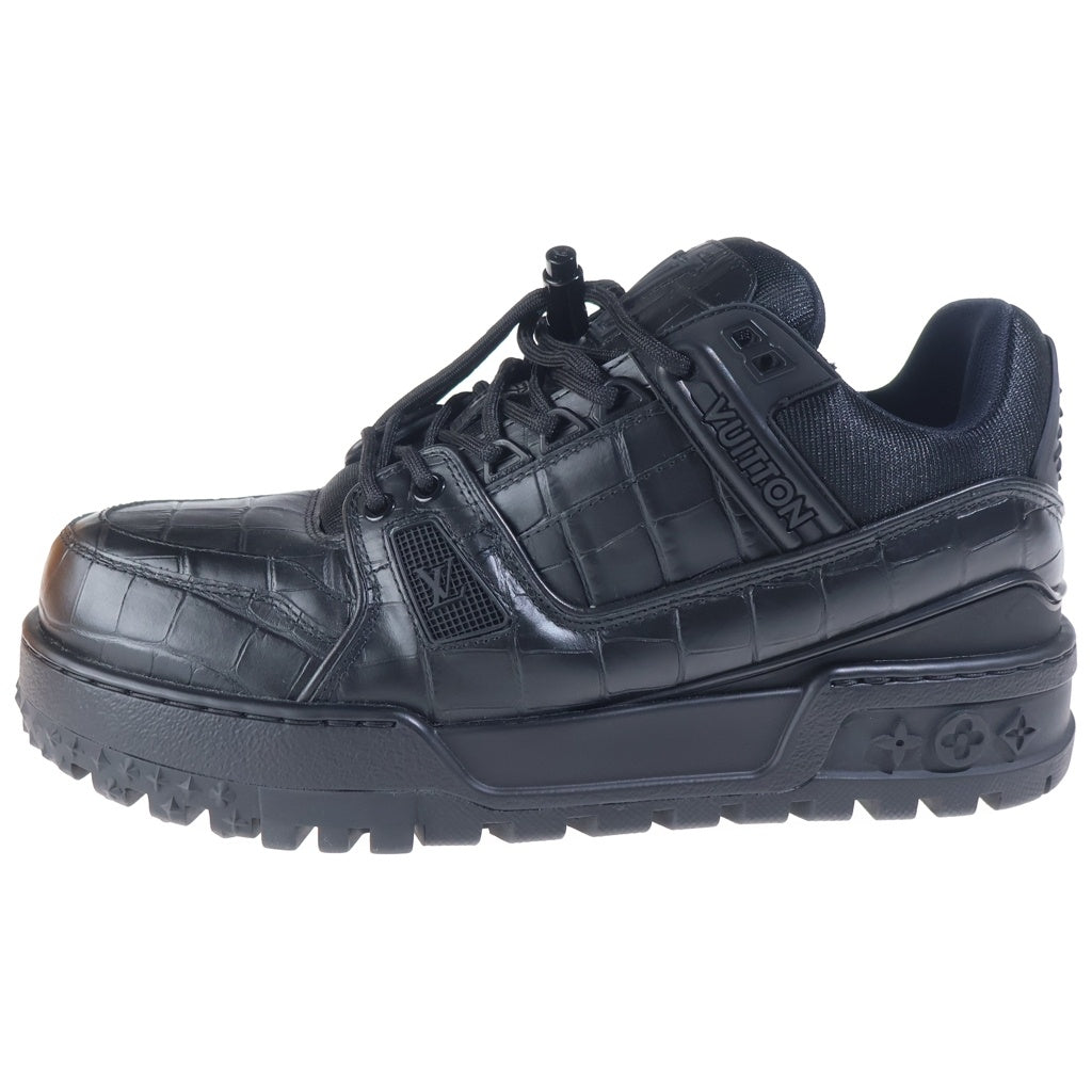 LOUIS VUITTON(ルイヴィトン) LV Trainer Maxi Line LVトレイナーマキシライン 厚底スニーカー ブラック 1ACN