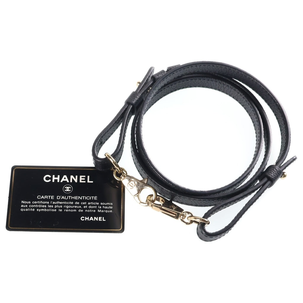 CHANEL(シャネル) ネオエグゼクティブ トートバッグ 2WAYハンドバッグ ショルダーバッグ ベージュ×ブラック レザー 23番台 A69930 ゴールド金具 レディース