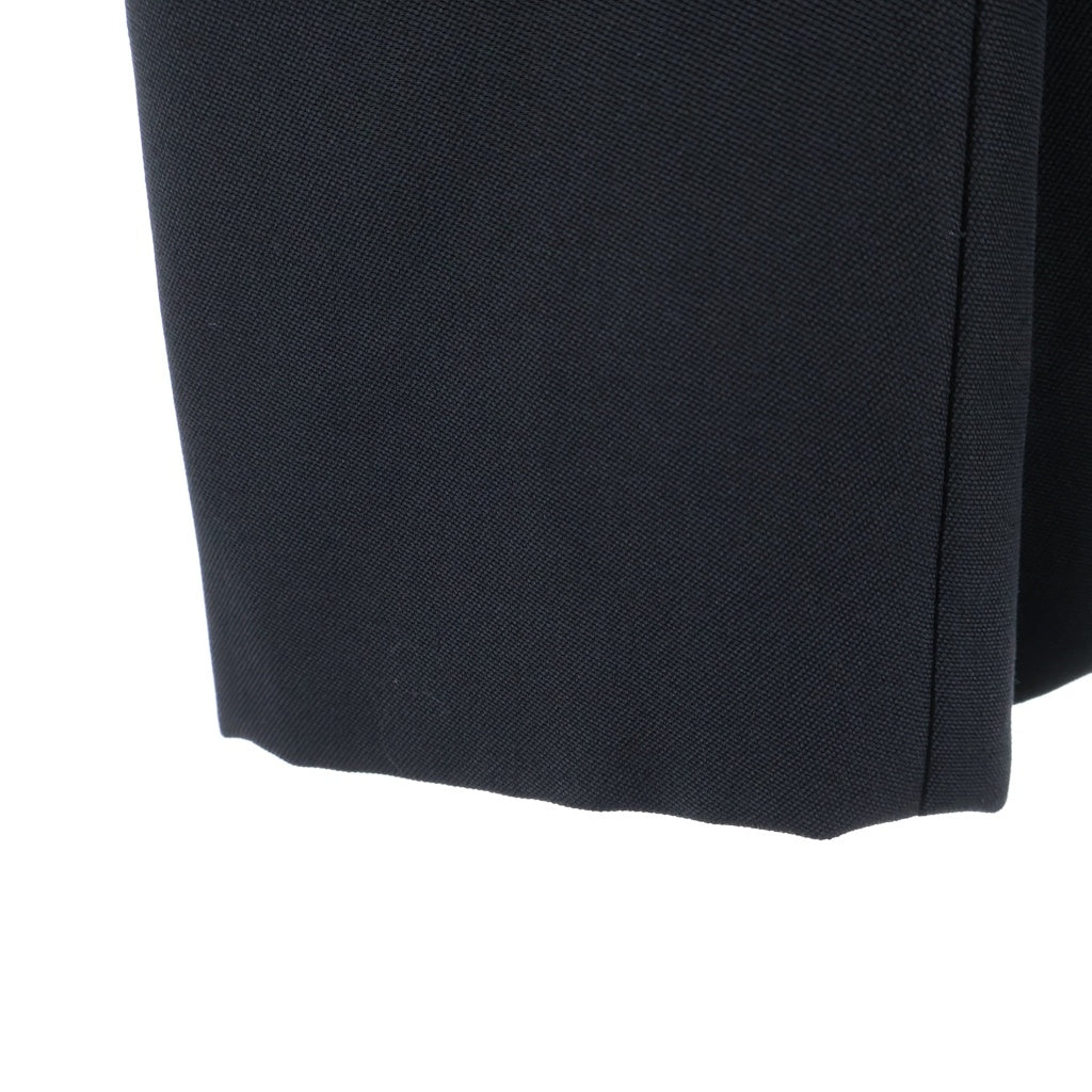 SAINT LAURENT PARIS(サンローランパリ) ショールカラー シルク ウール スモーキング テーラードジャケット ブラック 482512