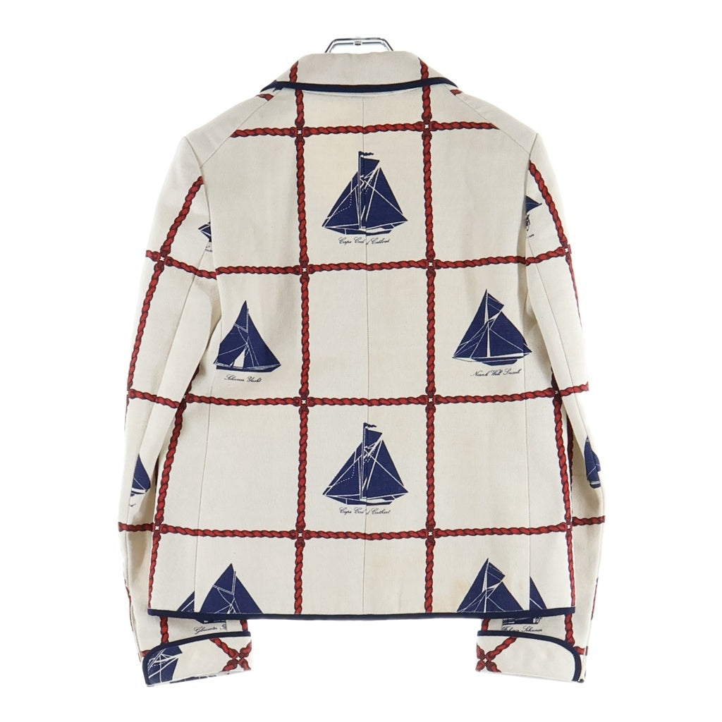 TORY BURCH(トリー バーチ) ジャケット アウター ヨット柄 ホワイト レディース