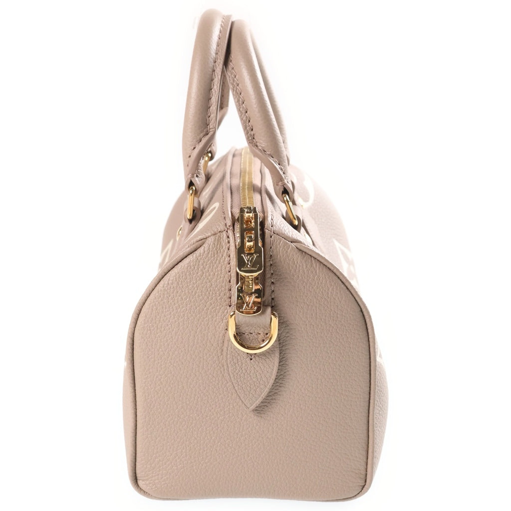 LOUIS VUITTON(ルイヴィトン) モノグラムアンプラント スピーディバンドリエール20 ハンド ショルダーバッグ 2WAY ゴールド金具 ベージュ M46575 レディース