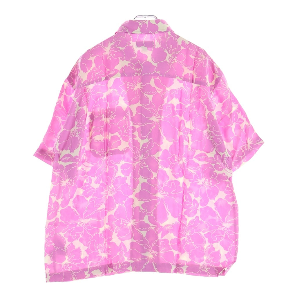STUSSY(ステューシー) 2026SS FLORAL HAWAIIAN SHIRT ハワイアンシャツ ピンク