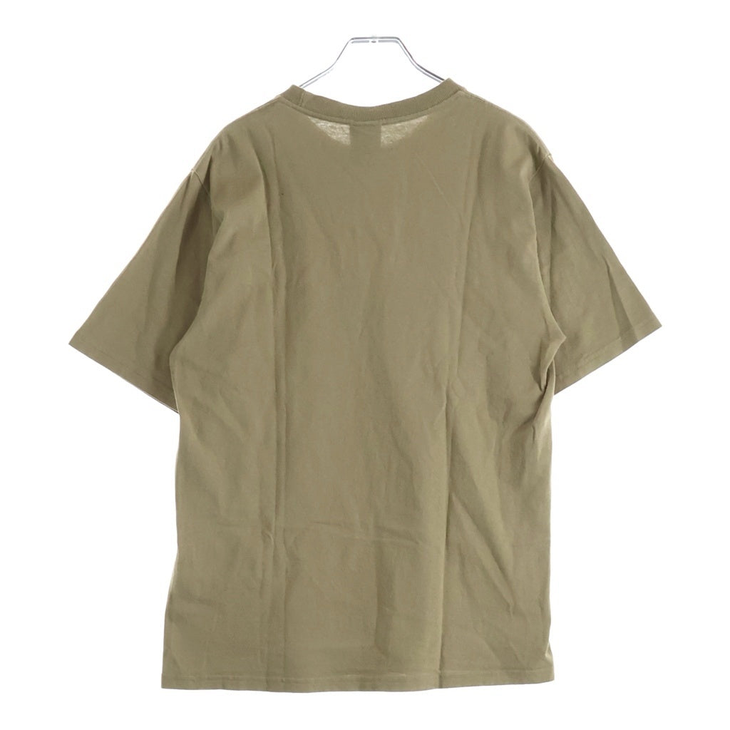 STUSSY(ステューシー) スターグラフィックフロントプリント 半袖Tシャツ クルーネックカットソー ブラウン