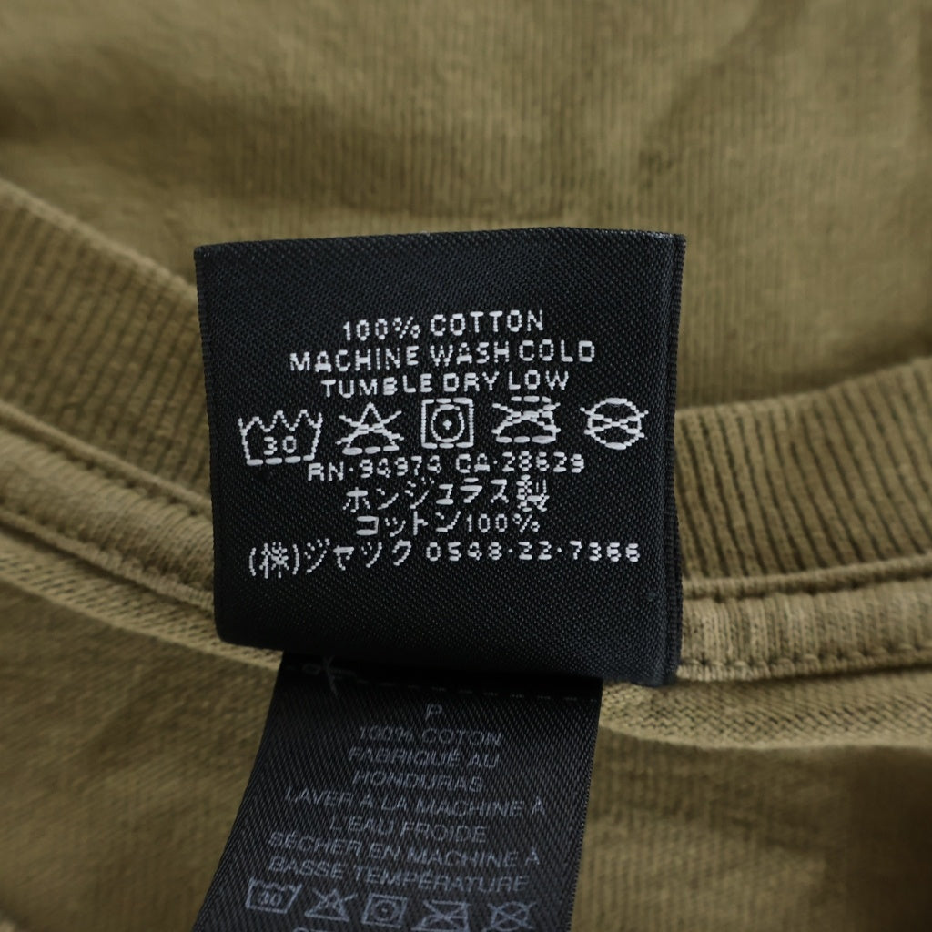 STUSSY(ステューシー) スターグラフィックフロントプリント 半袖Tシャツ クルーネックカットソー ブラウン