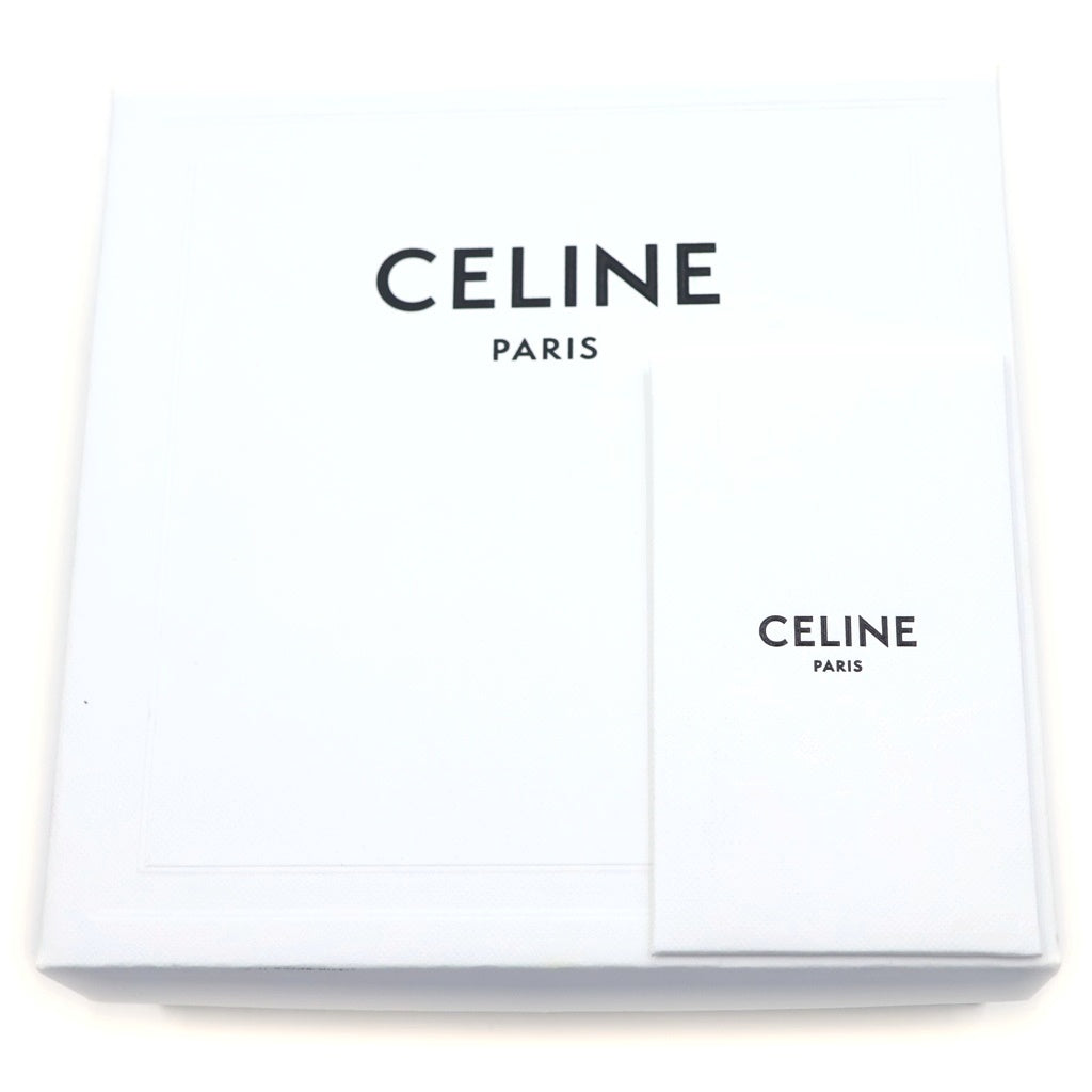 CELINE(セリーヌ) トリオンフ ミニクロード ショルダーバッグ ホワイト レザー レディース