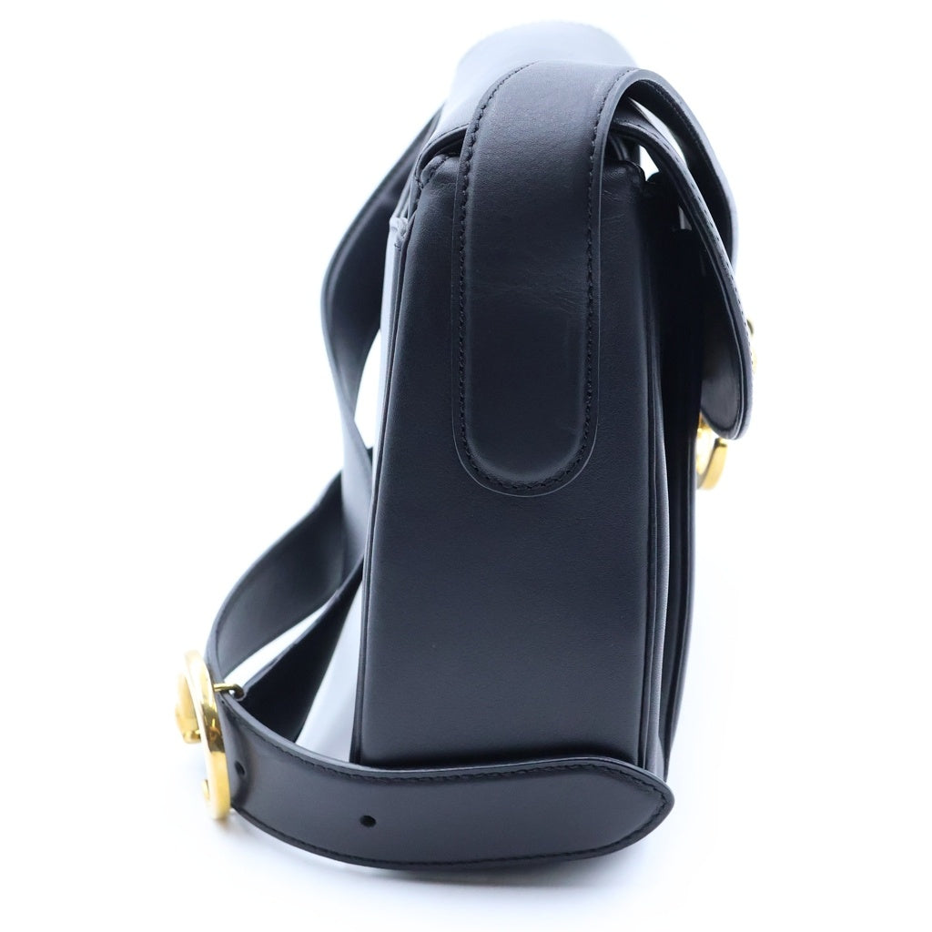 Cartier(カルティエ) パンテール レザーショルダーバッグ ブラック レディース