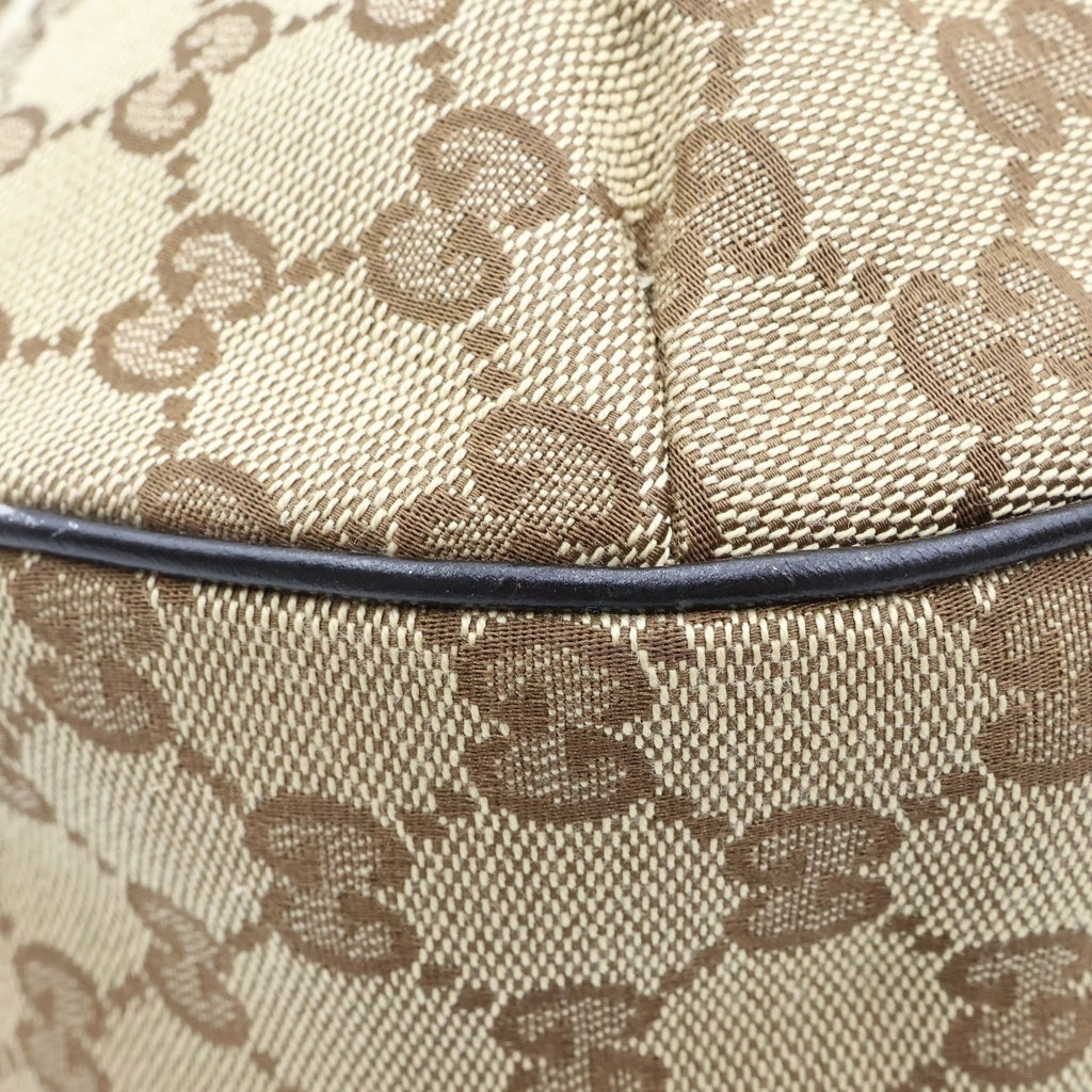 GUCCI(グッチ) GGキャンバス シェリーライン ワンショルダーバッグ ベージュ キャンバス 233608 レディース