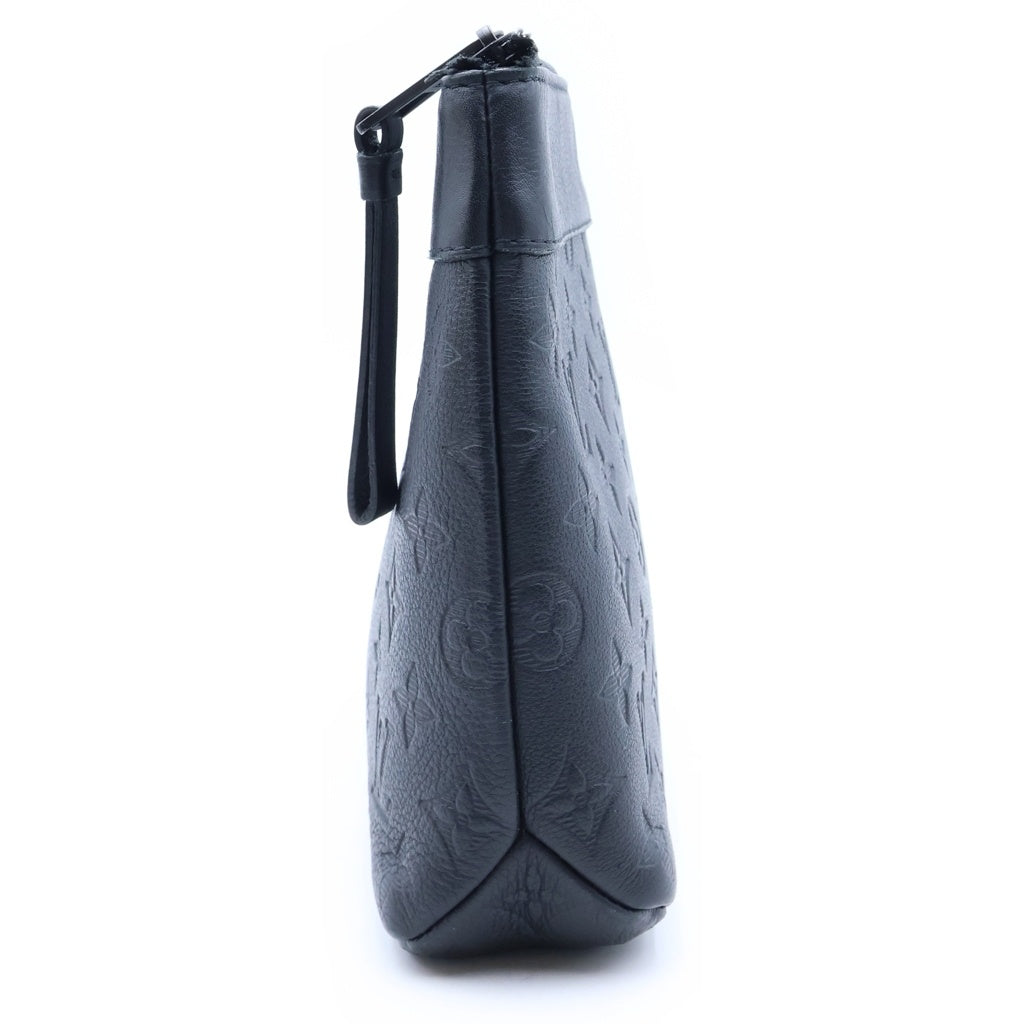 LOUIS VUITTON(ルイヴィトン) モノグラムシャドウ ポシェット・ヴォワヤージュ クラッチバッグ ブラック ノワール M82545 ICタイプ レディース