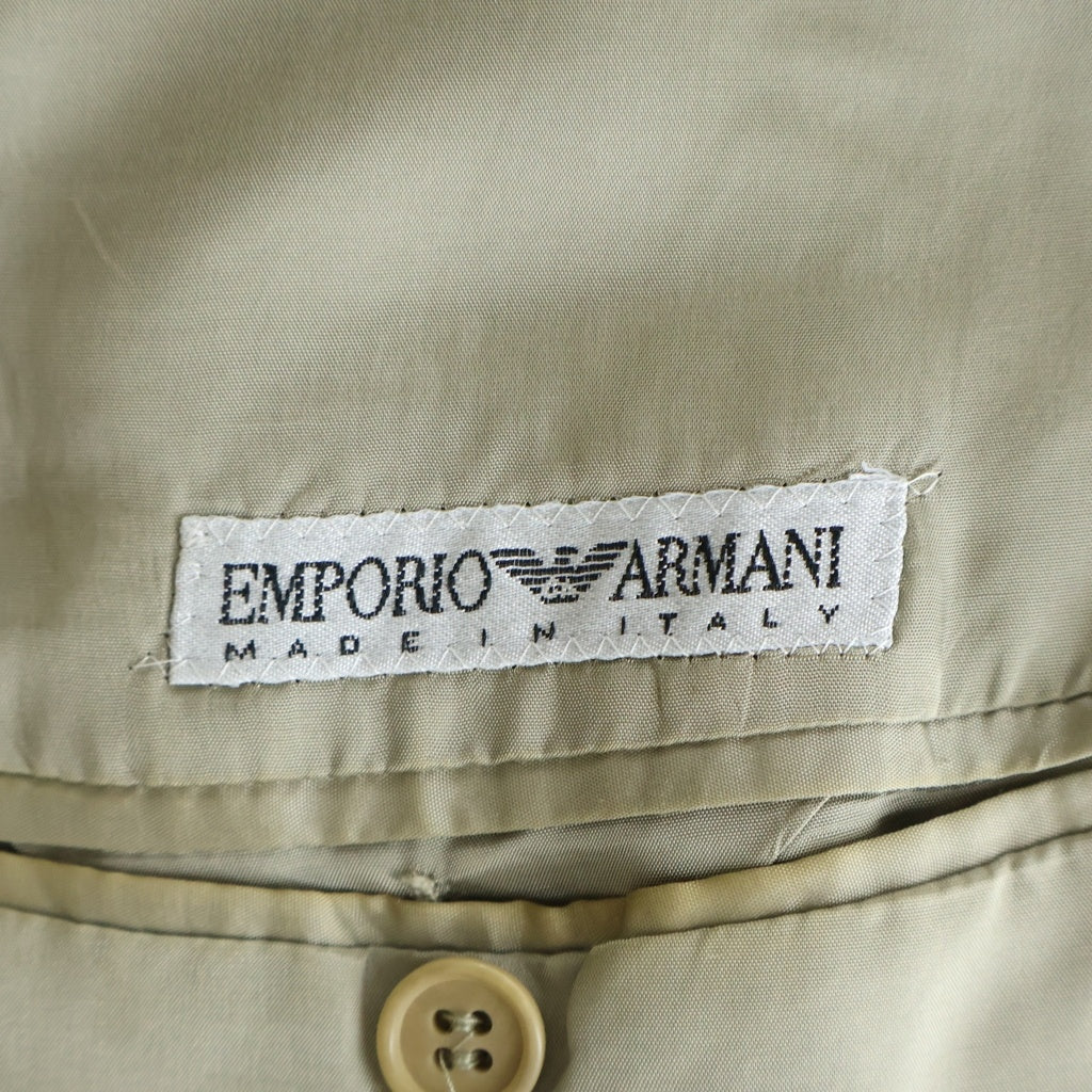 EMPORIO ARMANI(エンポリオアルマーニ) セットアップ スーツ ジャケット パンツ ベージュ