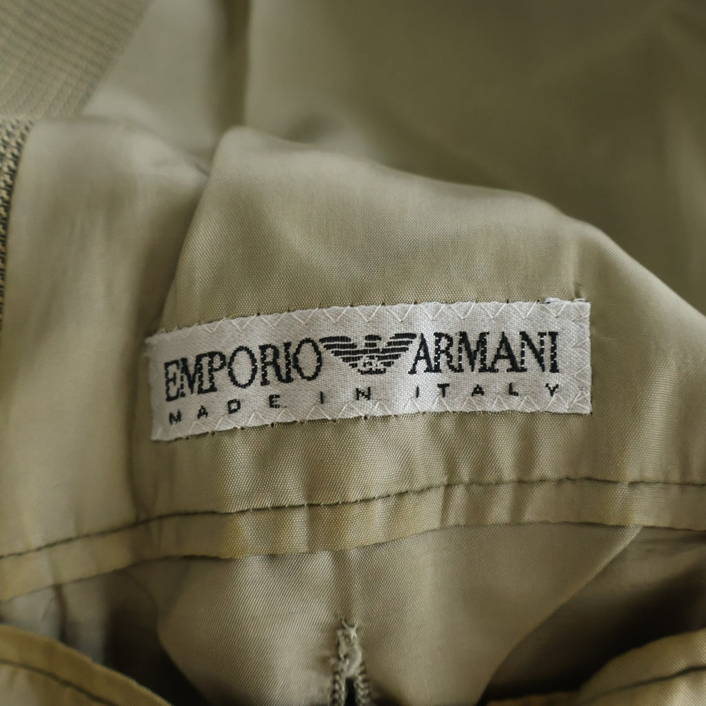 EMPORIO ARMANI(エンポリオアルマーニ) セットアップ スーツ ジャケット パンツ ベージュ