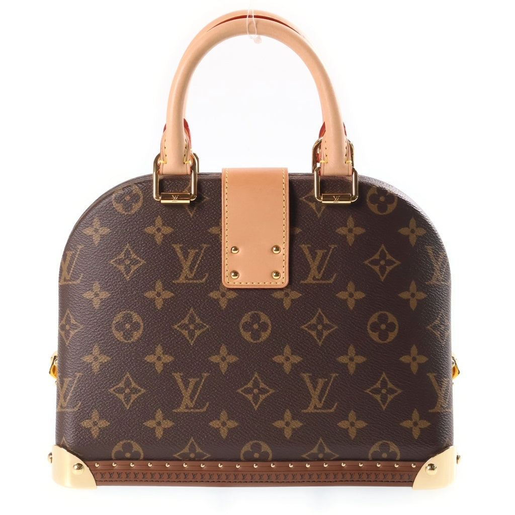 LOUIS VUITTON(ルイヴィトン) モノグラム アルマ・トランク ショルダーバッグ ブラウン PVCレザー M11114 RFID レディース