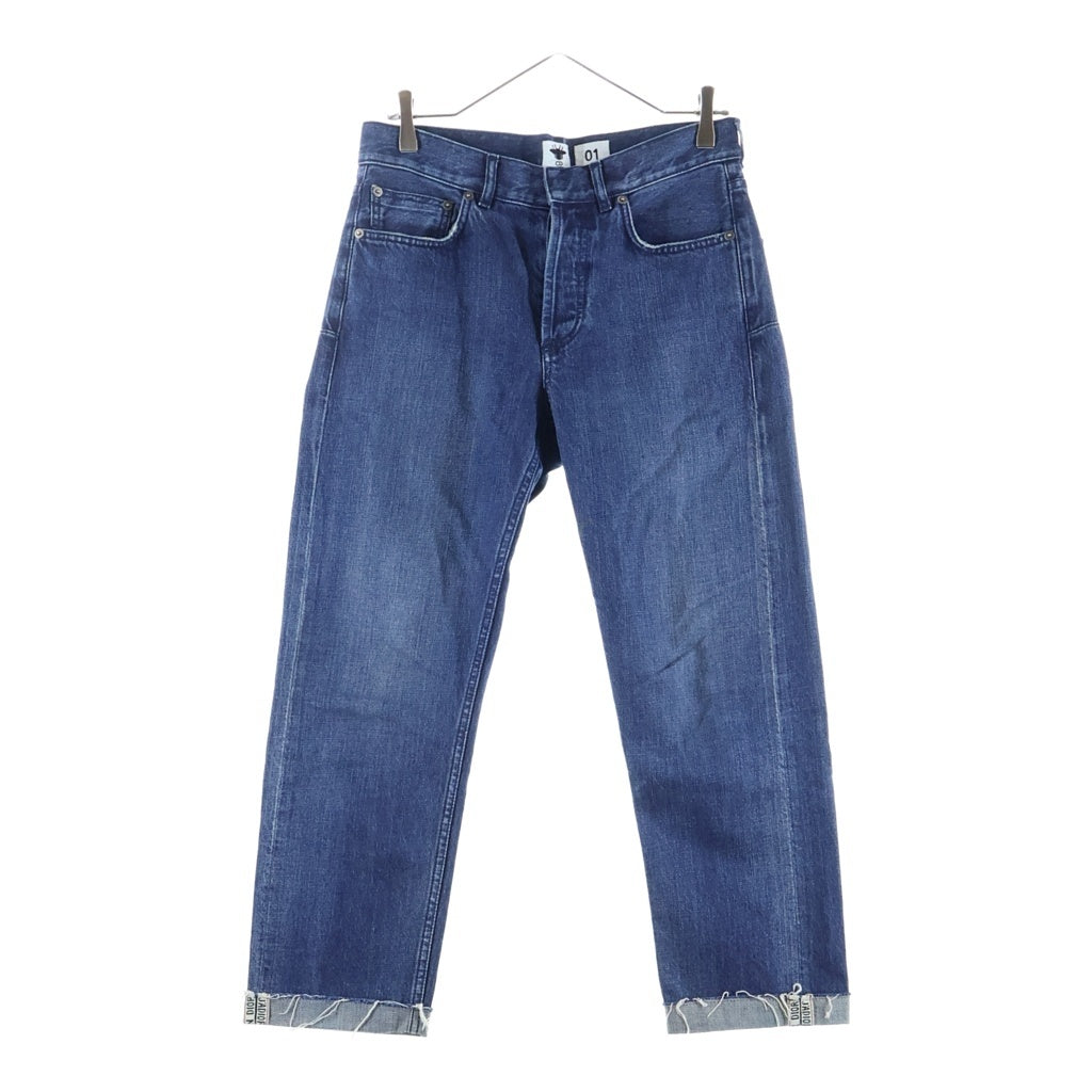 Christian Dior(クリスチャンディオール) カットオフ ボーイフレンド デニムパンツ ジーンズ インディゴ レディース 912P01A3319