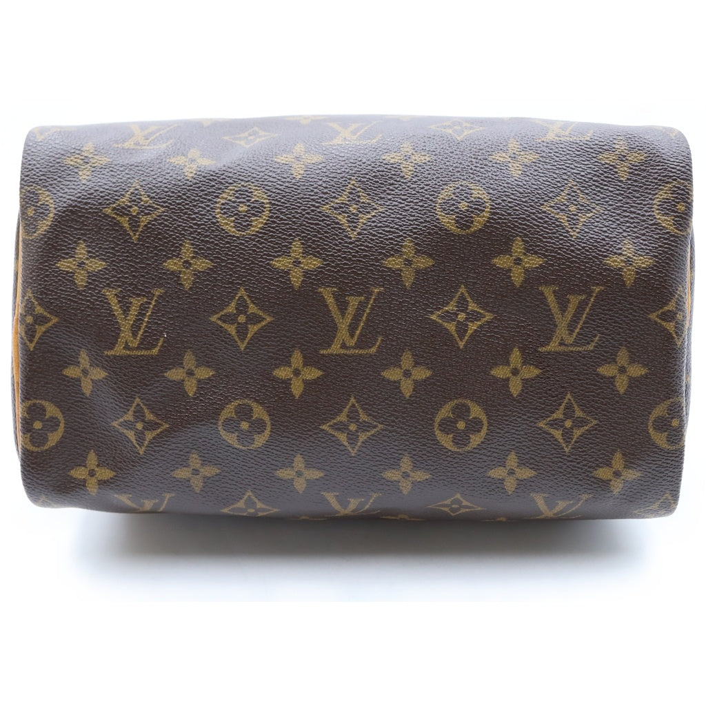 LOUIS VUITTON(ルイヴィトン) モノグラム スピーディー25 ハンドバッグ ブラウン PVCレザー M41528 レディース