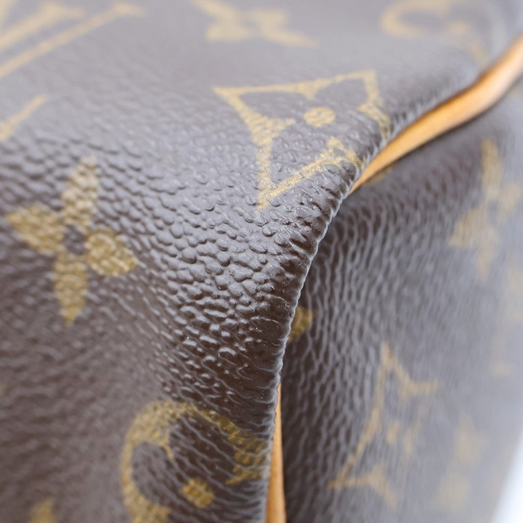 LOUIS VUITTON(ルイヴィトン) モノグラム スピーディー25 ハンドバッグ ブラウン PVCレザー M41528 レディース