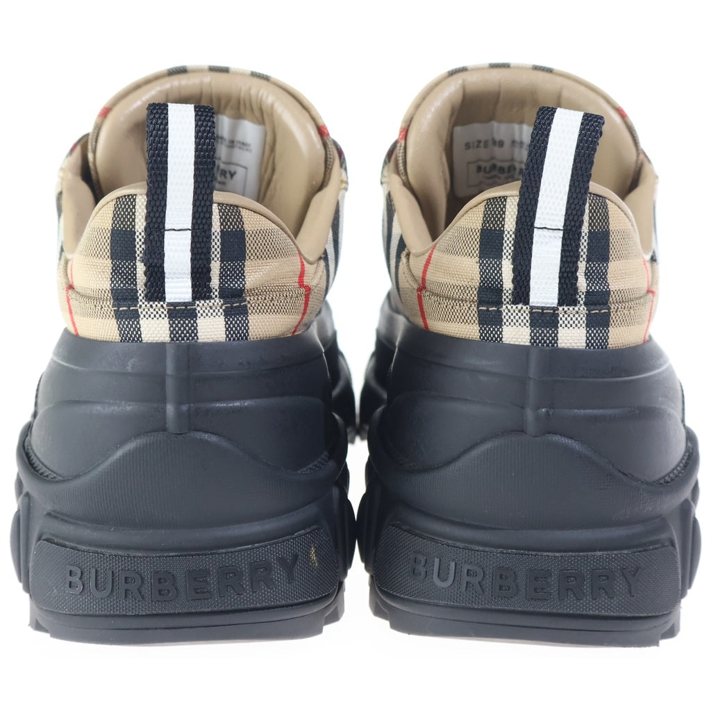 BURBERRY LONDON(バーバリーロンドン) アーサー ノバチェック スニーカーベージュ レディース