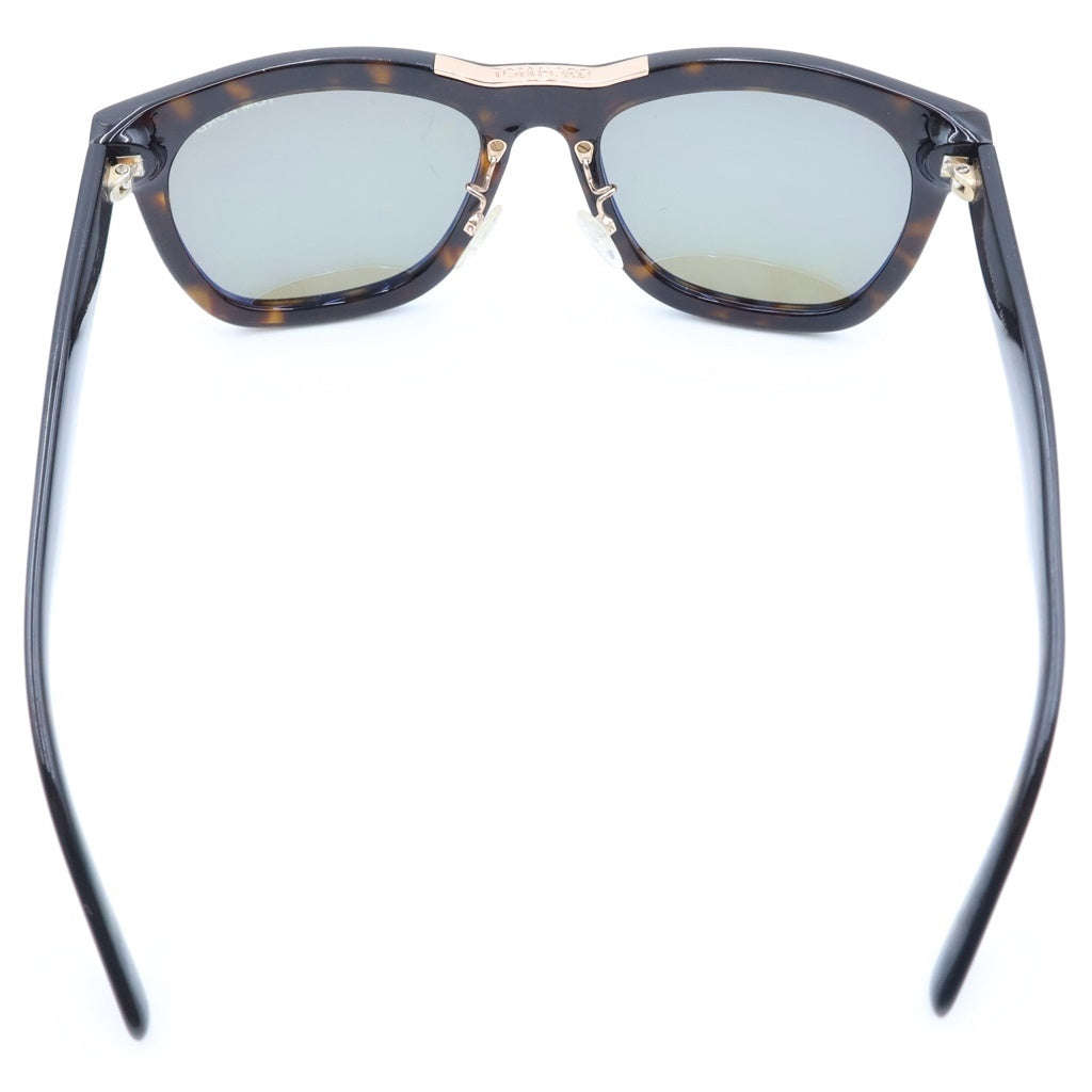 TOM FORD(トムフォード) ロゴ ウェリントンサングラス ブラウン TF9355