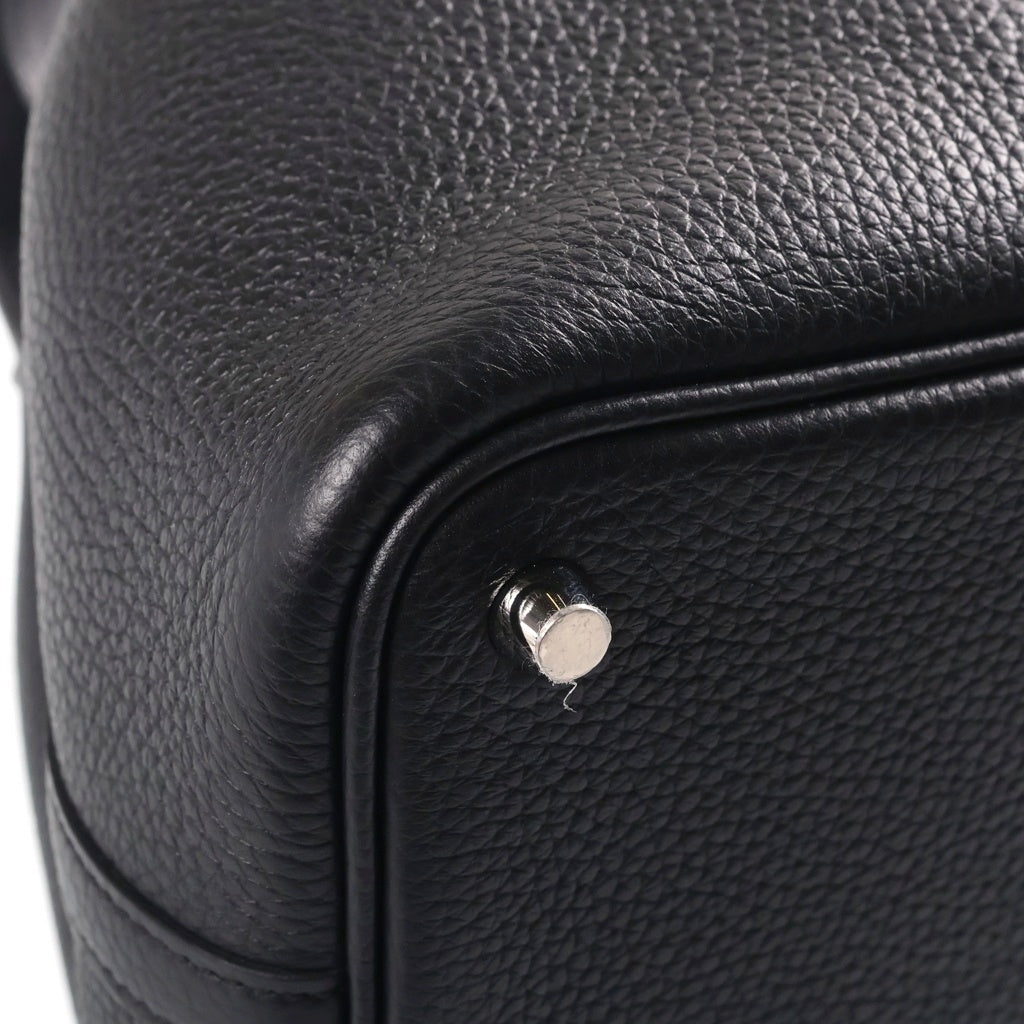 HERMES(エルメス) ピコタンロック タッチ PM ブラック トリヨンクレマンス シルバー金具 G刻印 レディース