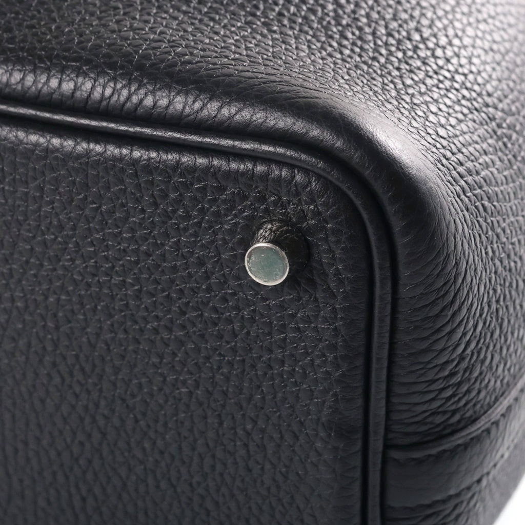 HERMES(エルメス) ピコタンロック タッチ PM ブラック トリヨンクレマンス シルバー金具 G刻印 レディース