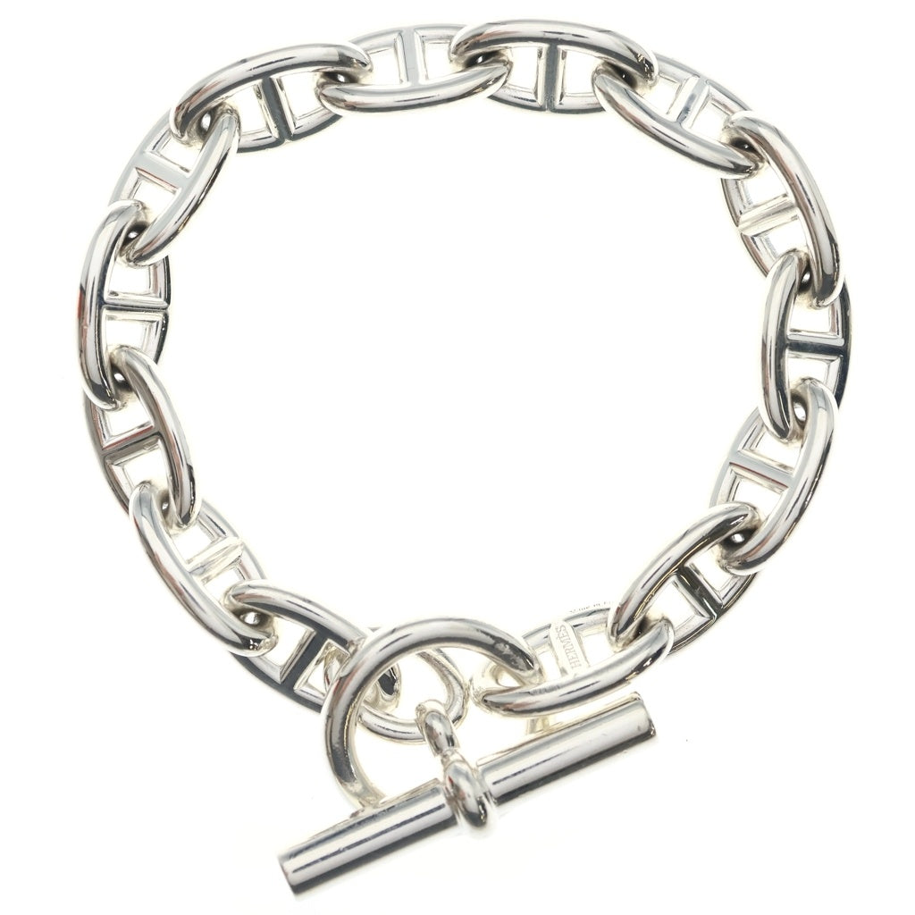 HERMES(エルメス) Chaine d'Ancre GM 14Links シェーヌダンクルGM 14コマ ブレスレット シルバー Ag925 レディース