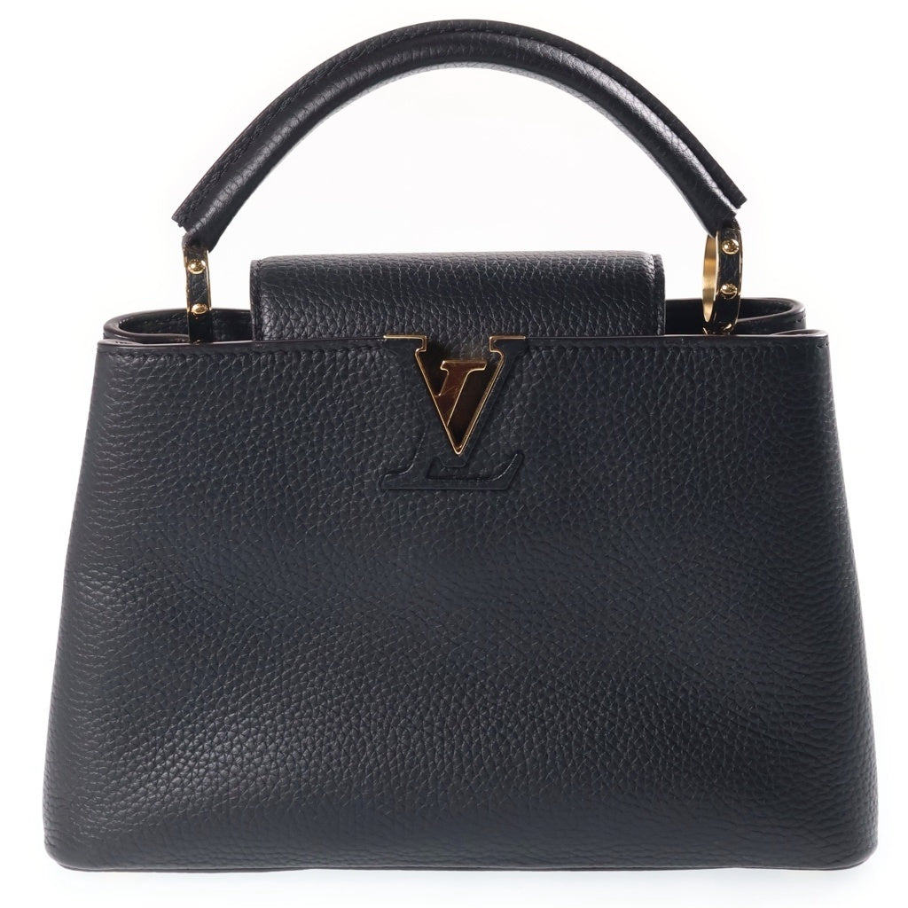 LOUIS VUITTON(ルイヴィトン) カプシーヌBB ハンドバッグ ブラック トリヨンクレマンス M94755 RFID レディース