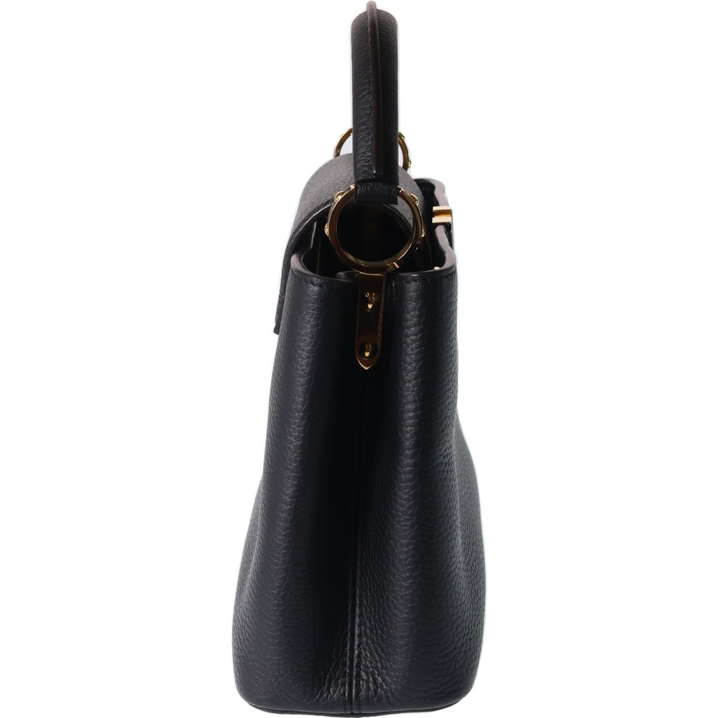 LOUIS VUITTON(ルイヴィトン) カプシーヌBB ハンドバッグ ブラック トリヨンクレマンス M94755 RFID レディース