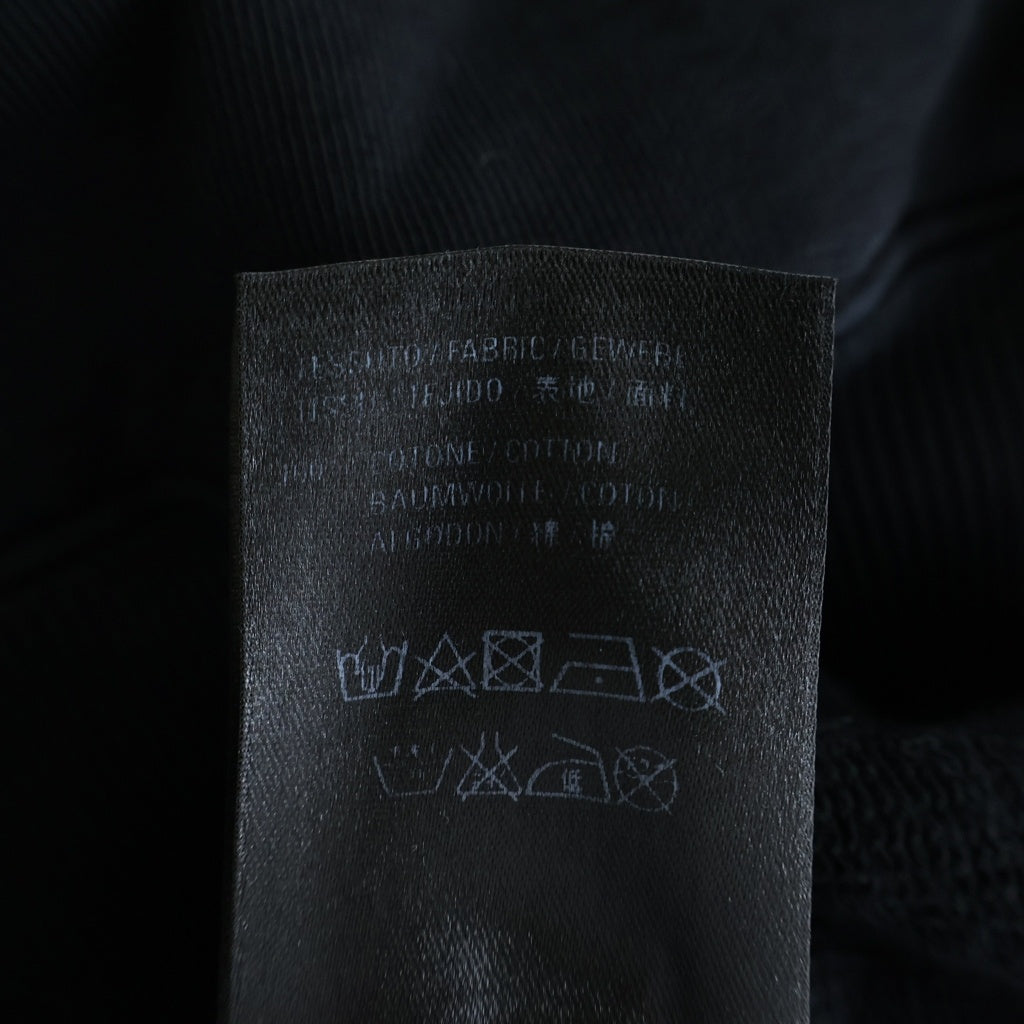 BALENCIAGA(バレンシアガ) バック ロゴ パーカー フーディ コットン ブラック