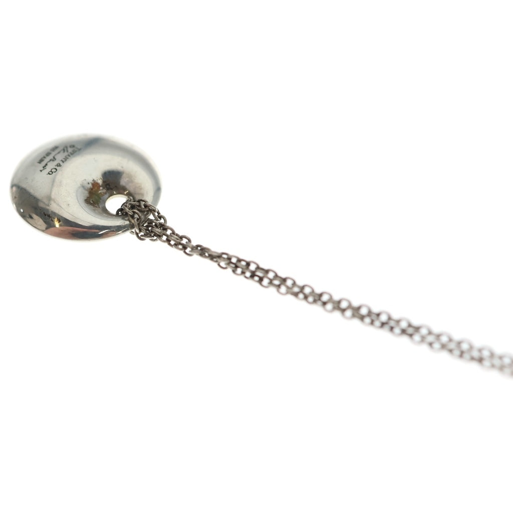TIFFANY & Co.(ティファニー) ラウンド プレート ネックレス SV925 シルバー 4.6g レディース