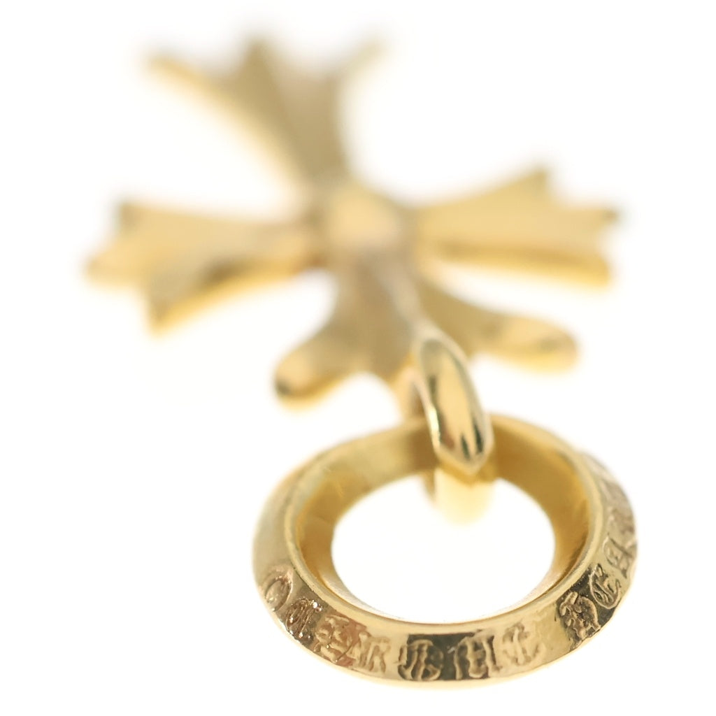 CHROME HEARTS(クロムハーツ) 22K TINY CH CROSS タイニーCHクロス 1ダイヤ ペンダントトップ ゴールド