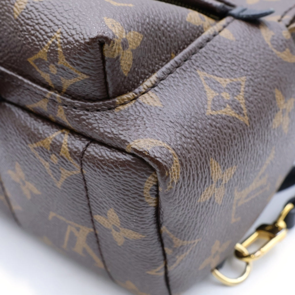 LOUIS VUITTON(ルイヴィトン) モノグラム パームスプリングスMINI バックパック リュック ブラウン M44873 レディース