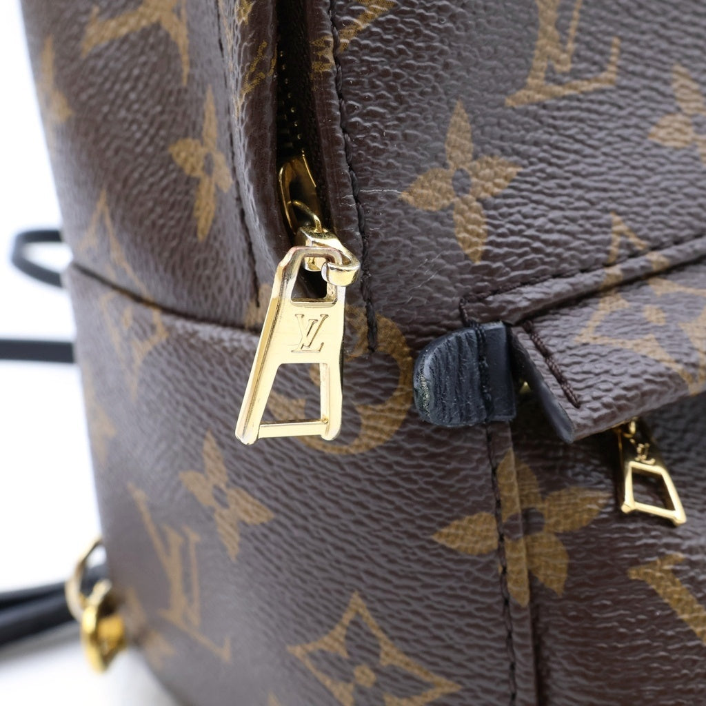 LOUIS VUITTON(ルイヴィトン) モノグラム パームスプリングスMINI バックパック リュック ブラウン M44873 レディース