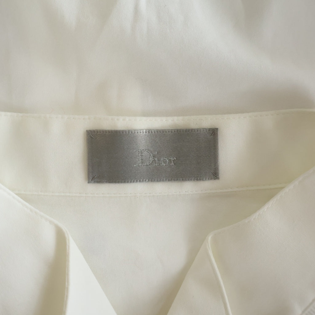 DIOR(ディオール) タキシード シャツ 長袖 コットン ホワイト