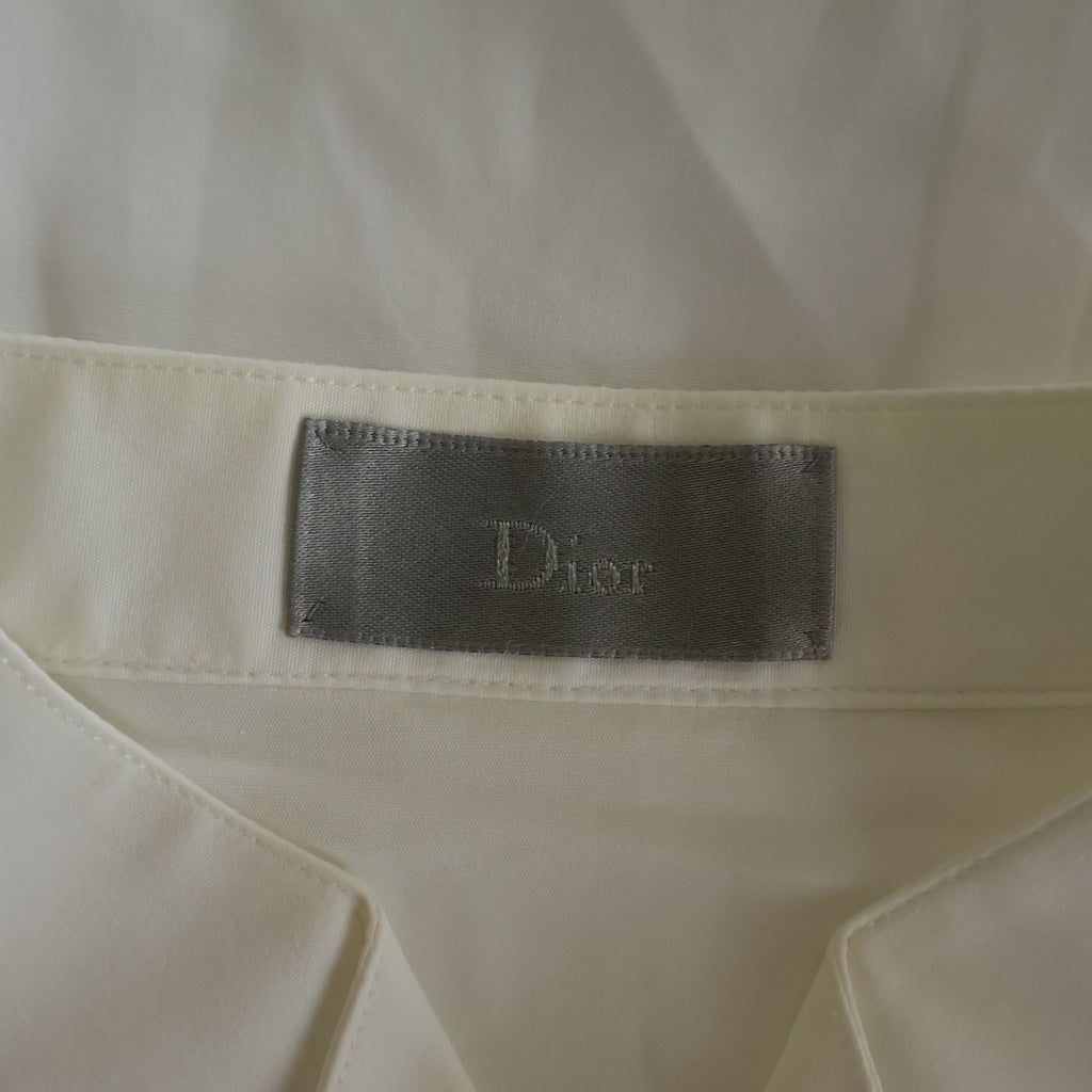 DIOR(ディオール) タキシード シャツ 長袖 コットン ホワイト