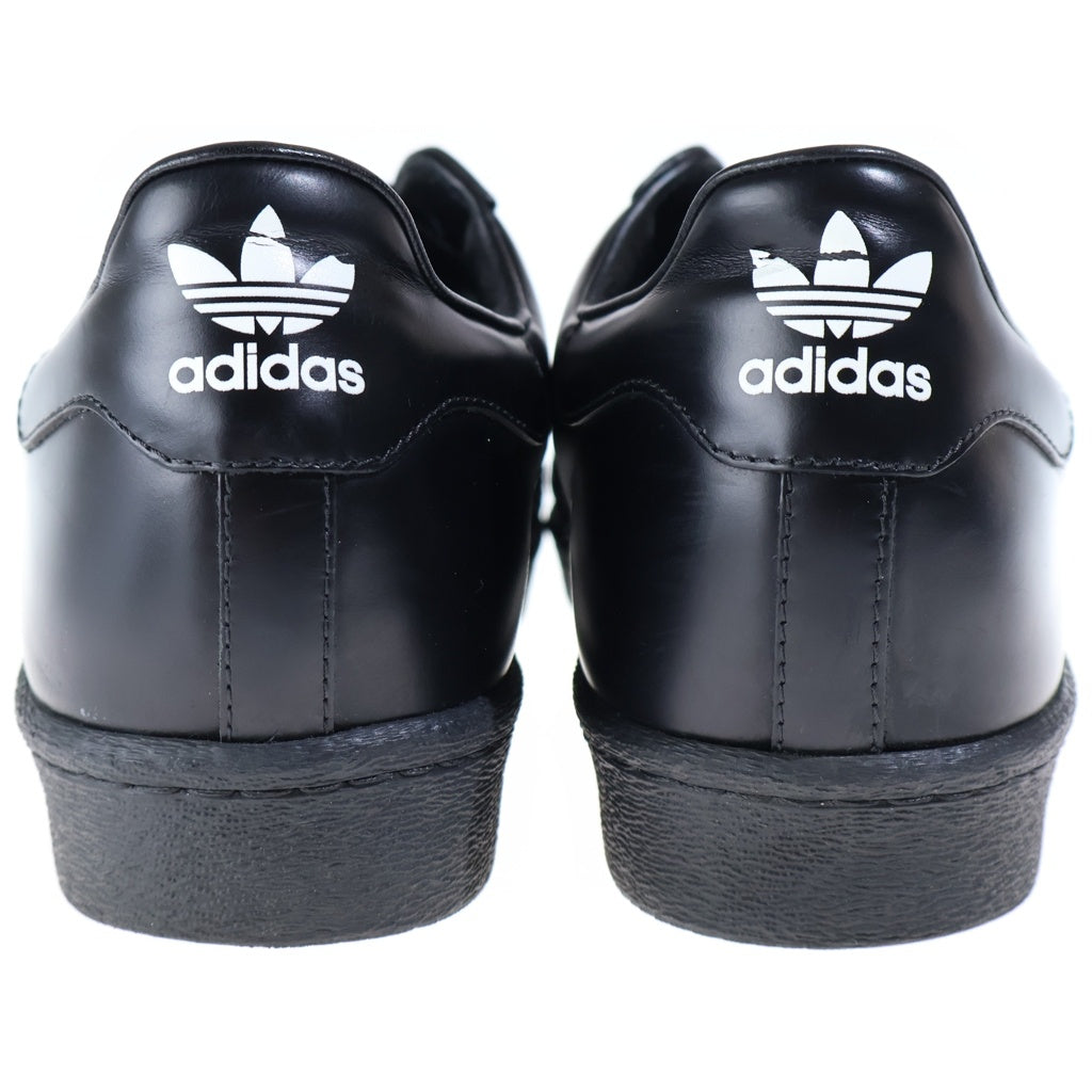 PRADA(プラダ) ×adidas Superstar スーパースター ローカットスニーカー シューズ レザー アディダス US8.5/26.5cm ブラック FW6679