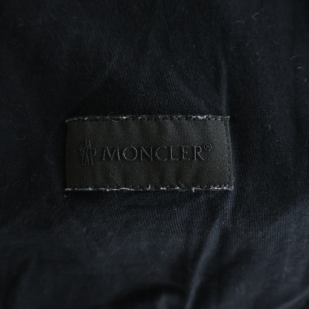 MONCLER(モンクレール) ロゴワッペン スウェットパンツ ブラック J20918H00009 89AHM