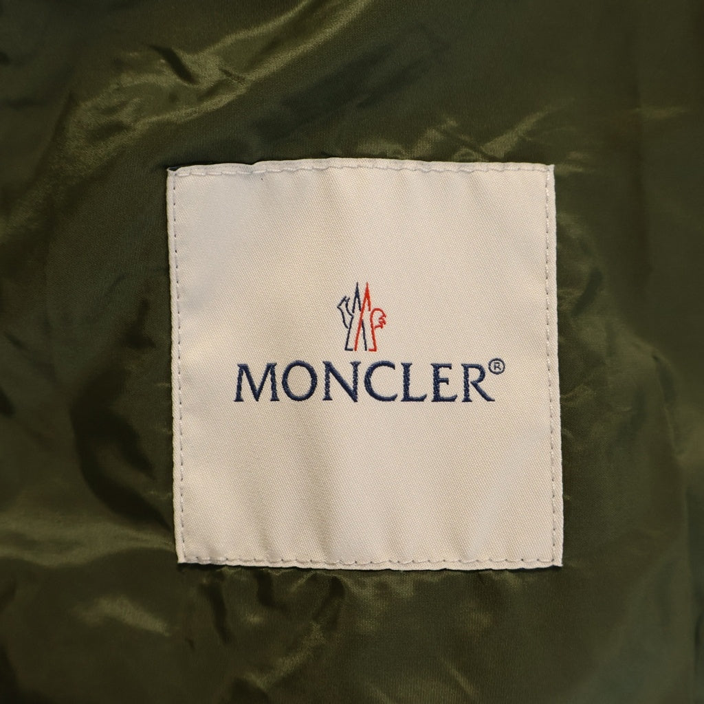 MONCLER(モンクレール) ジップアップナイロンジャケット カーキ K10911A00129-539ZD