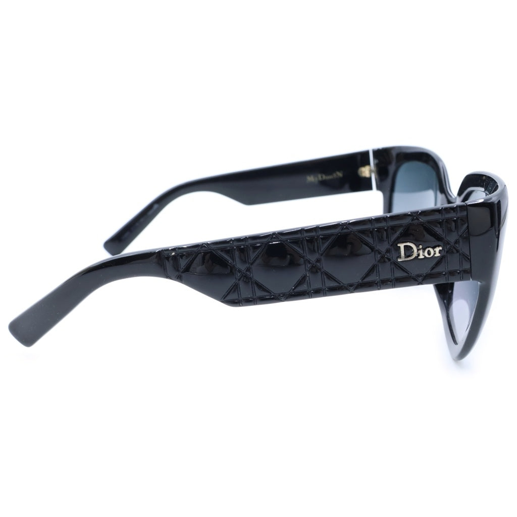 Christian Dior(クリスチャンディオール) カナージュ スクエアサングラス アイウェア ブラック グラデーションレンズ レディース