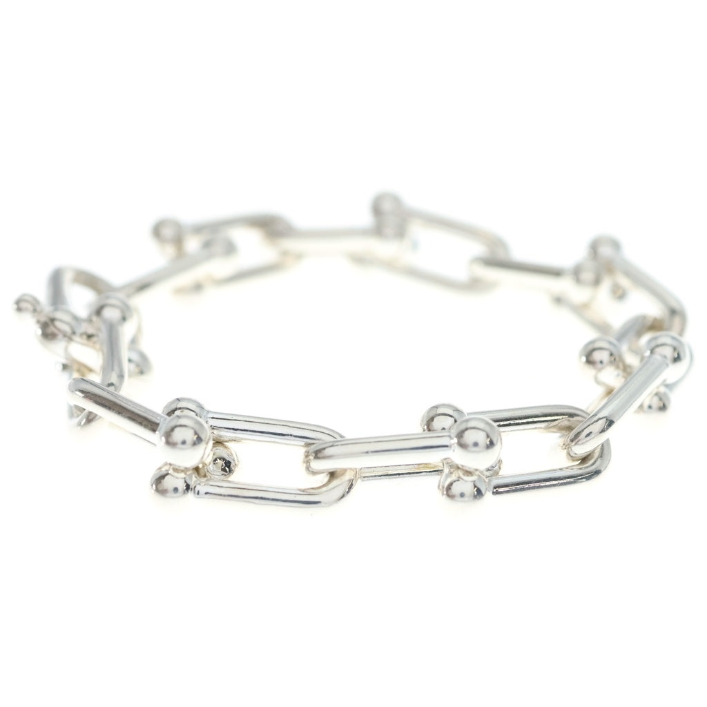TIFFANY & Co.(ティファニー) ハードウェア ラージリング チェーン シルバー ブレスレット SV925