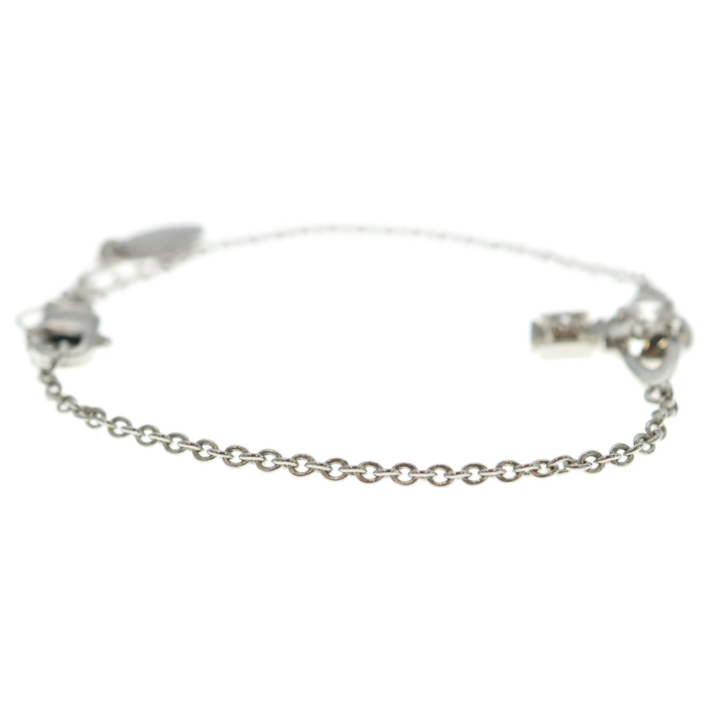 Vivienne Westwood(ヴィヴィアンウエストウッド) オーブ ストーン ブレスレット チェーン シルバー レディース