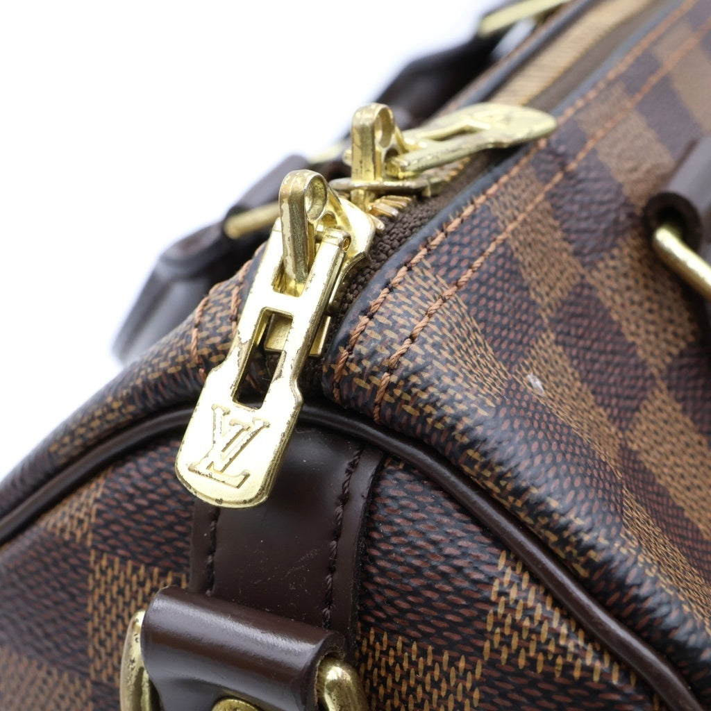 LOUIS VUITTON(ルイヴィトン) スピーディ 25 バンドリエール ハンドバッグ ショルダーバッグ ダミエ PVCレザー ブラウン レディース
