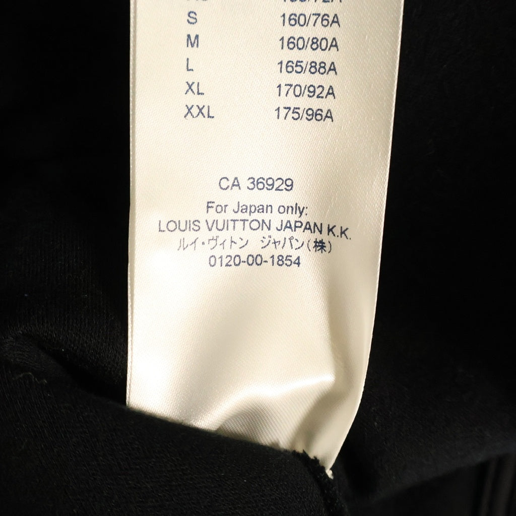 LOUIS VUITTON(ルイヴィトン) パーカー フーディ コットン ブラック RW191W FED FGST05 レディース