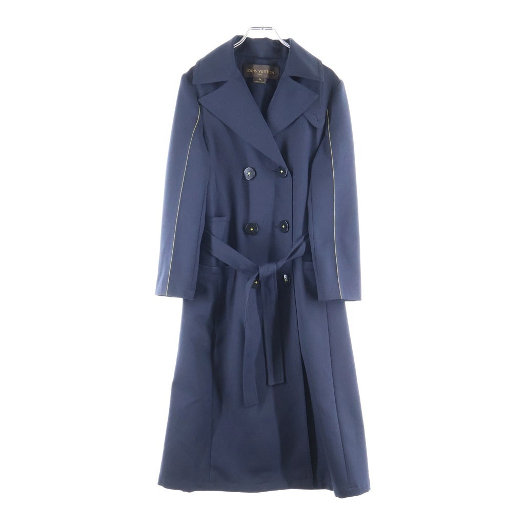 LOUIS VUITTON(ルイヴィトン) トレンチコート ロングコート アウター ネイビー RW161A P89 F9CO04
