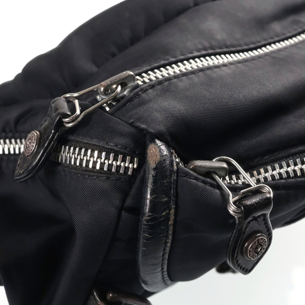 CHROME HEARTS(クロムハーツ) SNAT PACK スナットパック ダガージップ ガンスリンガーベルト レザーウエストバッグ ブラック