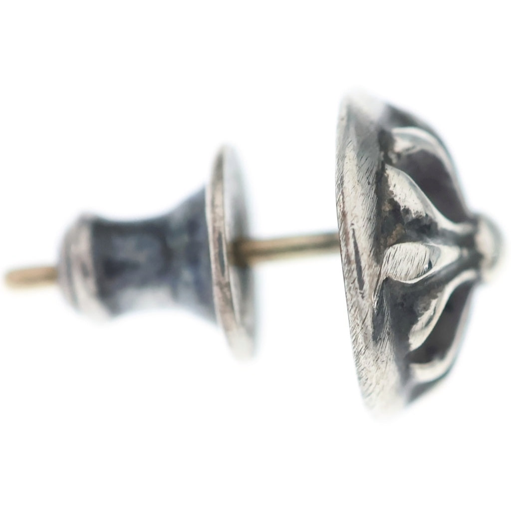 CHROME HEARTS(クロムハーツ) STUD CRSBLL クロスボールスタッドピアス シルバー BCA110