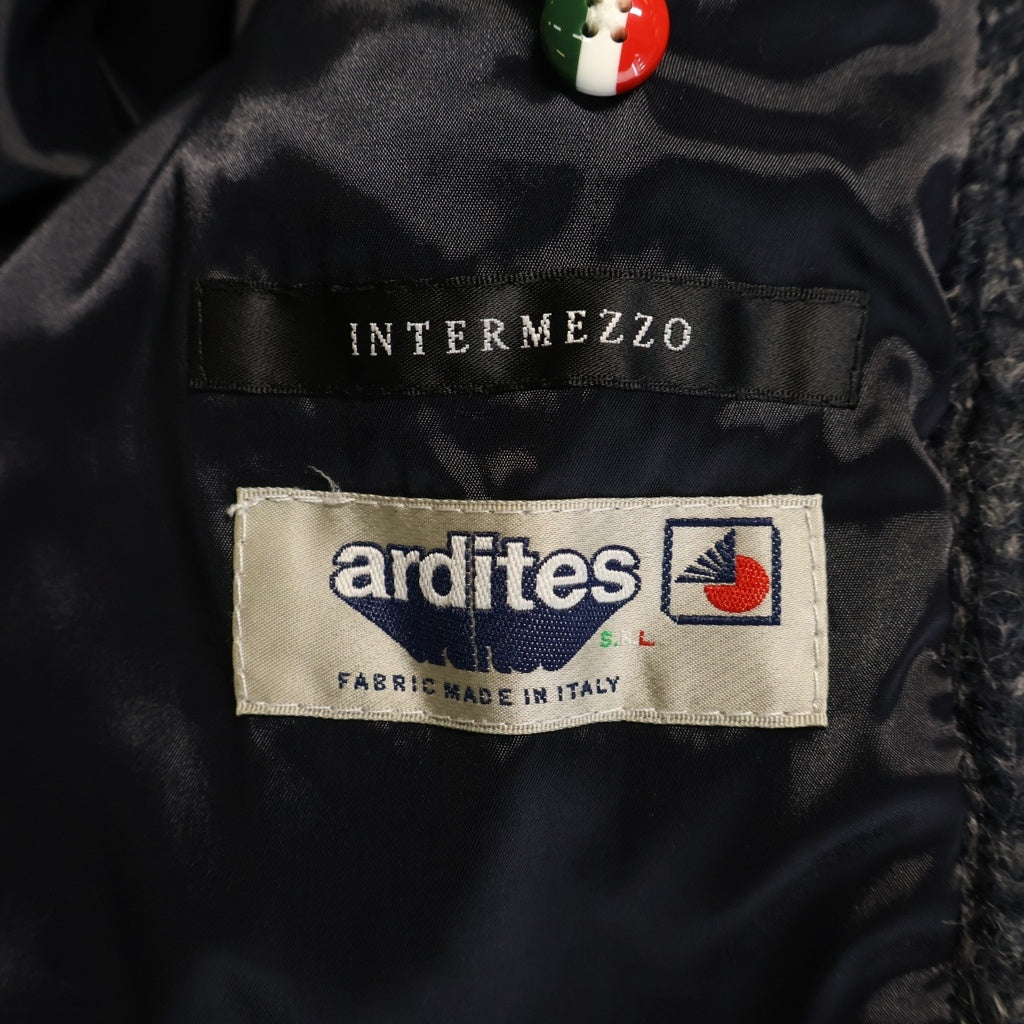 NO BRAND(ノーブランド) ardites アルディテス ハーフ コート アウター ネイビー
